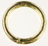 O ring brass plated